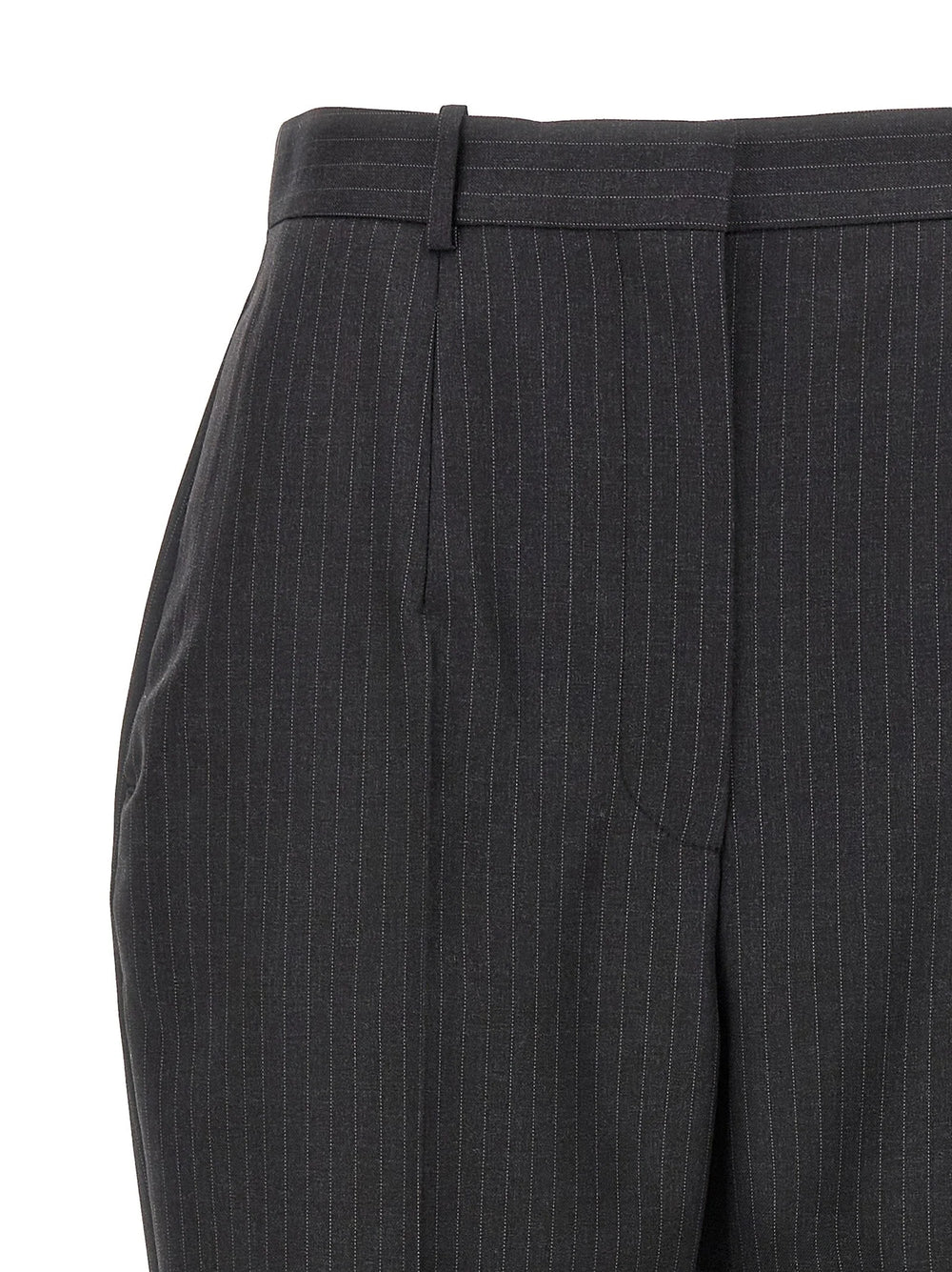 Alexander McQueen Gray Wool Dress Pants - IT44