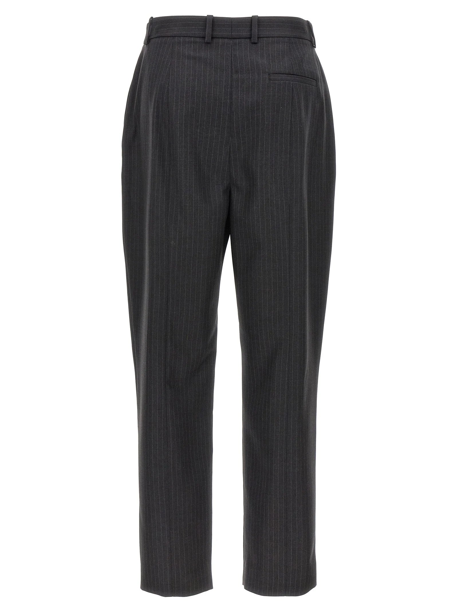 Alexander McQueen Gray Wool Dress Pants - IT44