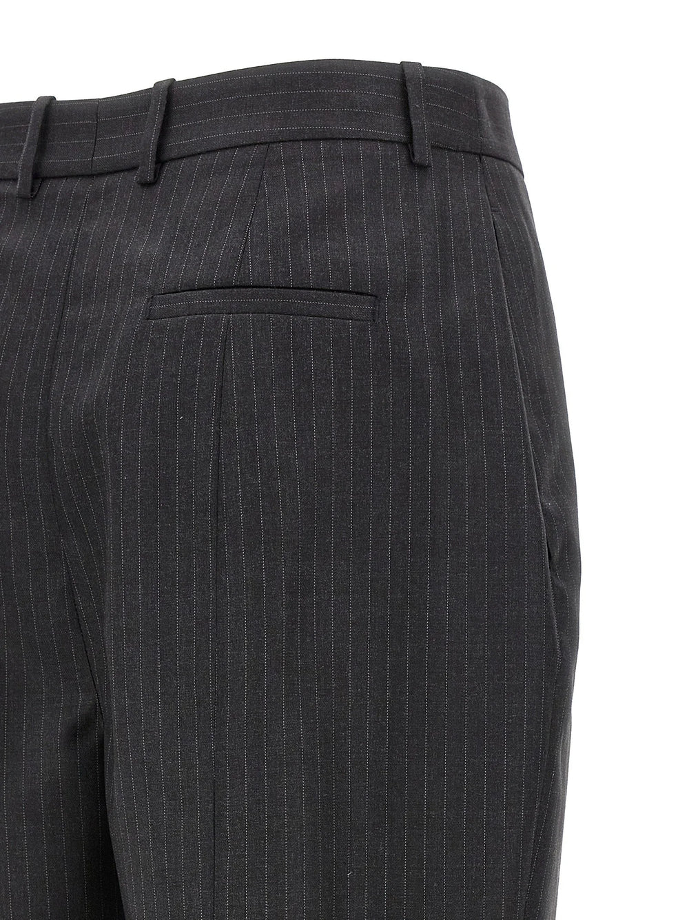 Alexander McQueen Gray Wool Dress Pants - IT44