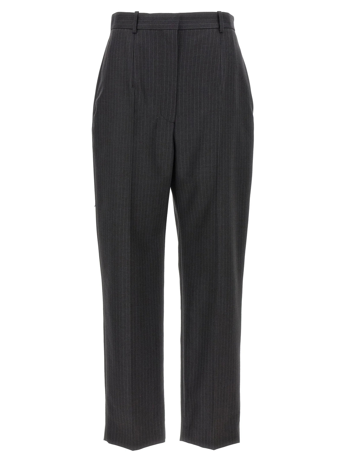 Alexander McQueen Gray Wool Dress Pants - IT44