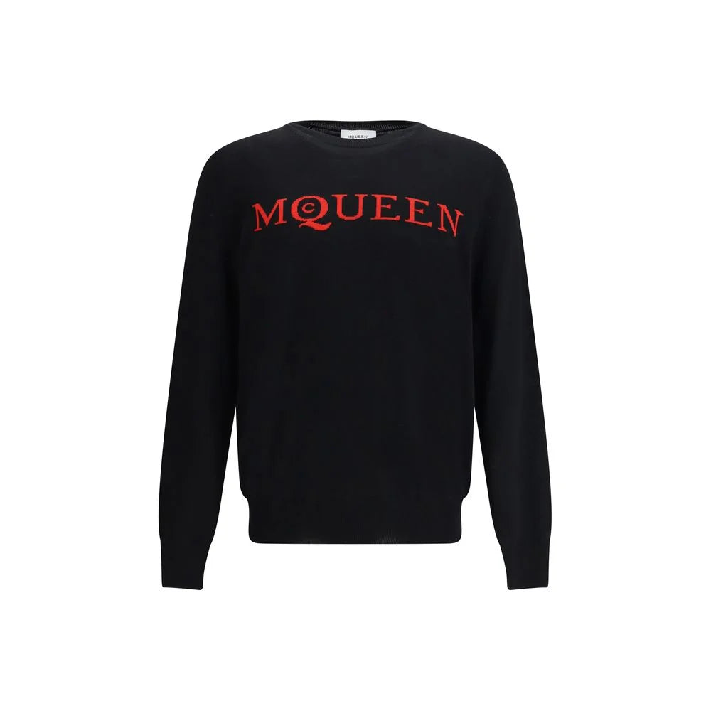 Alexander McQueen Logoed wool Sweater - Sweaters
