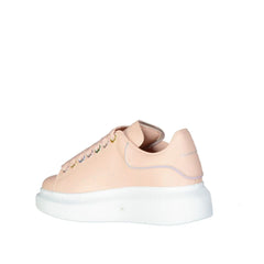 Alexander McQueen Multicolor Calfskin Chunky Sneakers - EU34/US4