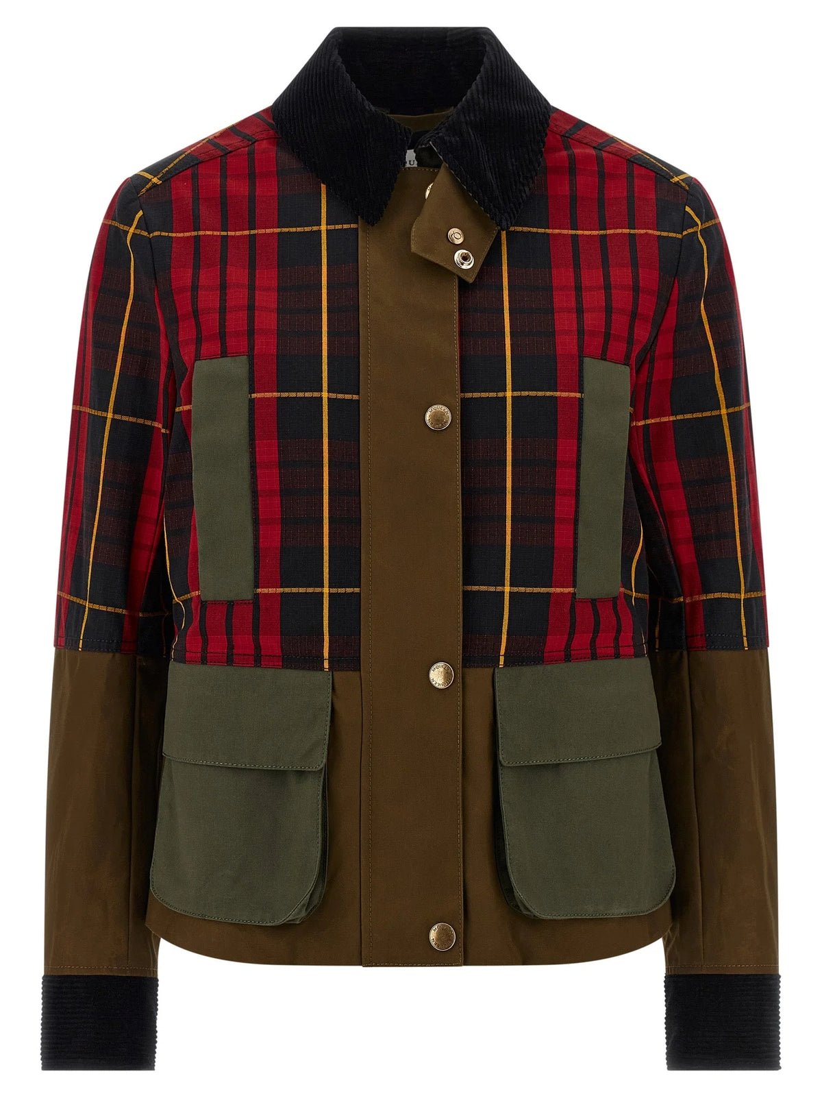 Alexander McQueen Multicolor Cotton Full-Length Jacket - IT42