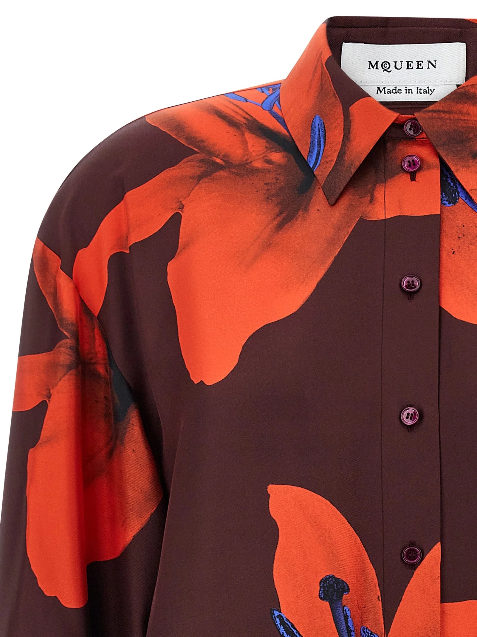 Alexander McQueen Multicolor Silk Blouse - IT38
