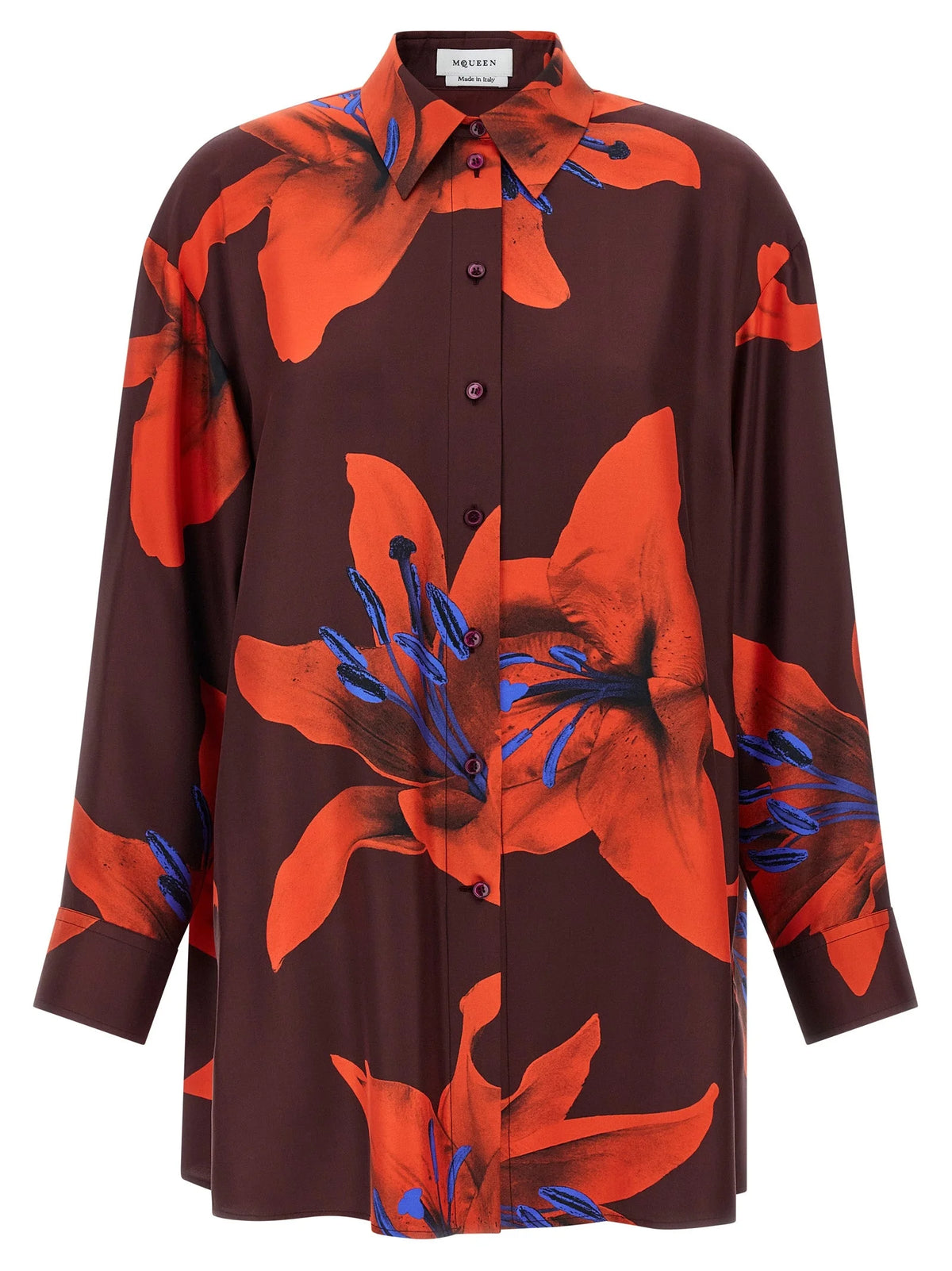 Alexander McQueen Multicolor Silk Blouse - IT38