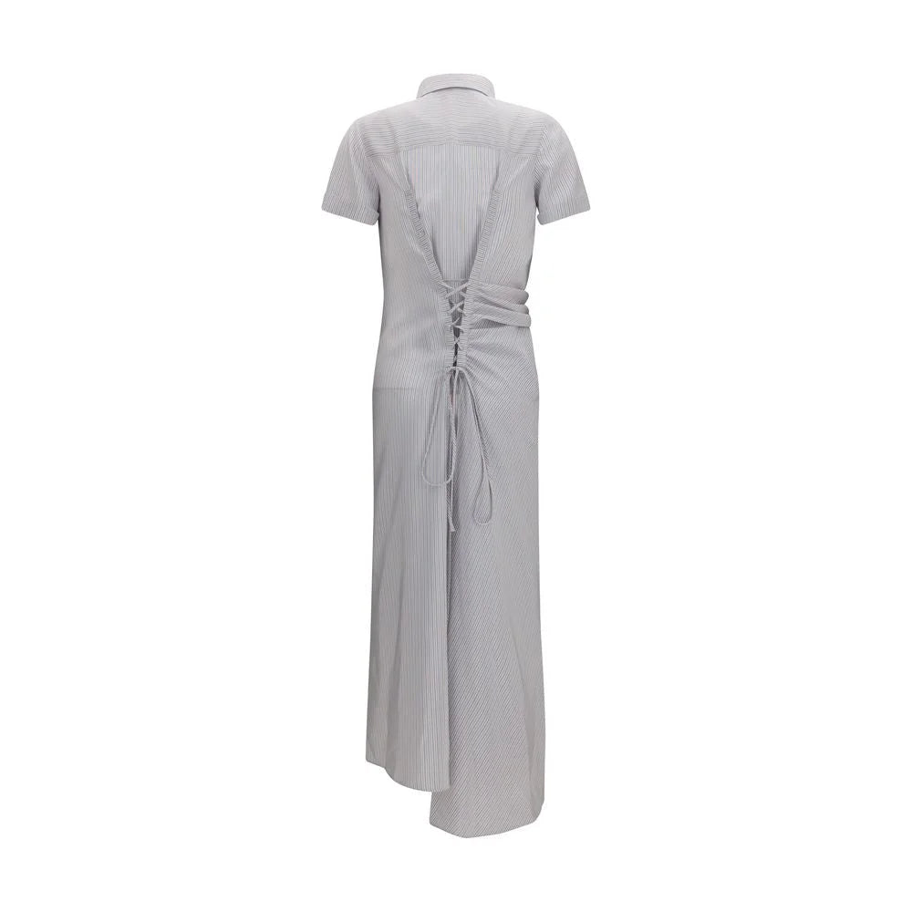 Alexander McQueen Multicolor Silk Casual Dress