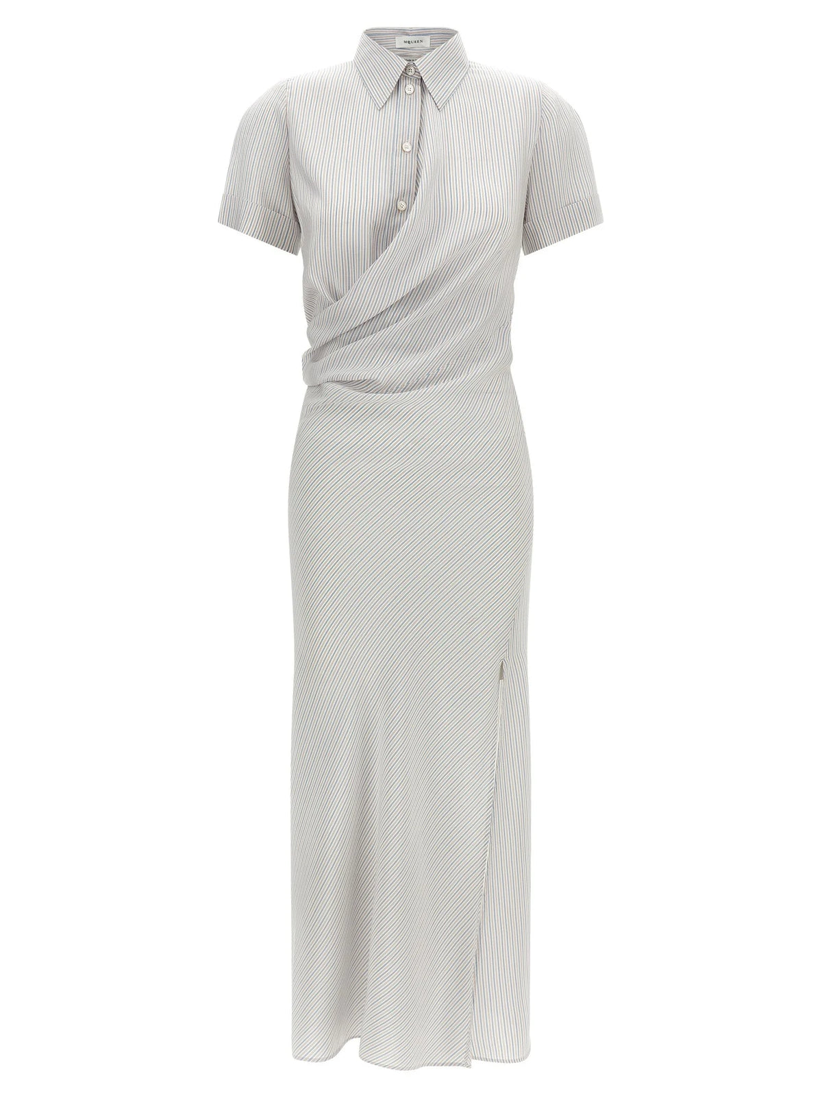 Alexander McQueen Multicolor Silk Long Dress - IT42