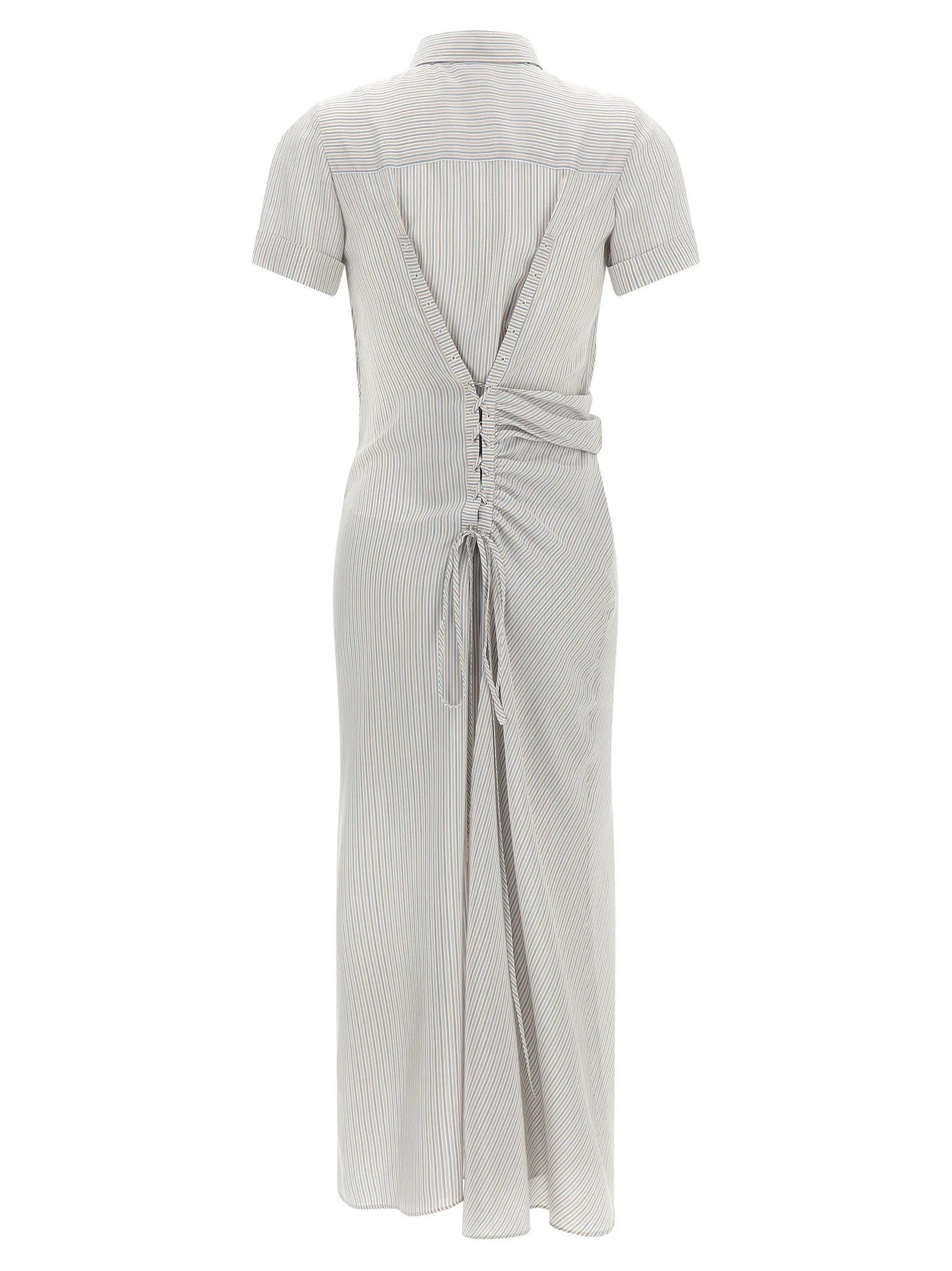 Alexander McQueen Multicolor Silk Long Dress - IT42