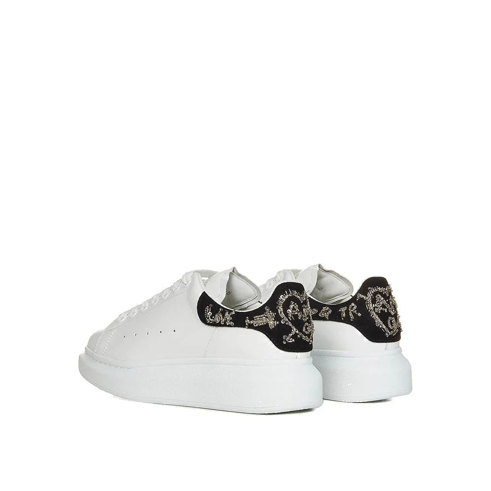 Alexander McQueen Oversized Leather Sneakers - Sneakers