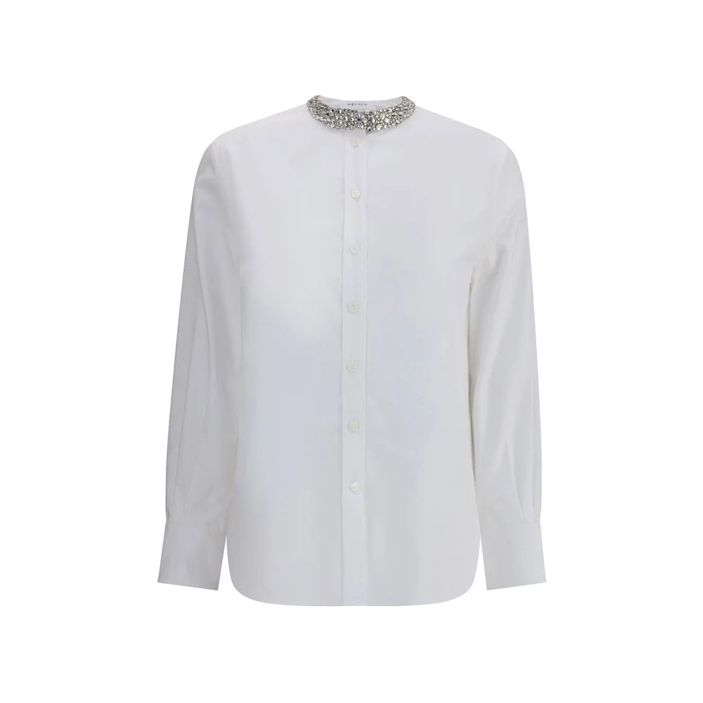 Alexander McQueen Shirt with embellished collar - IT42 | L - Shirts