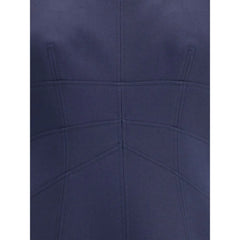 Alexander McQueen Short Dress with short gathered sleeves - IT44 | L