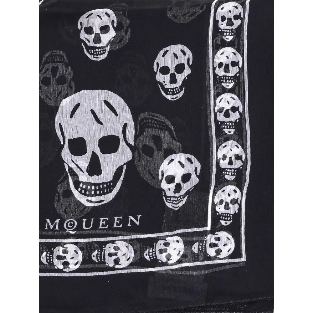 Alexander McQueen Silk Skull Scarf - Scarves & Shawls