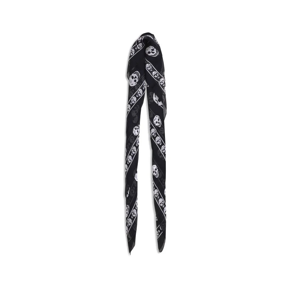 Alexander McQueen Silk Skull Scarf - Scarves & Shawls