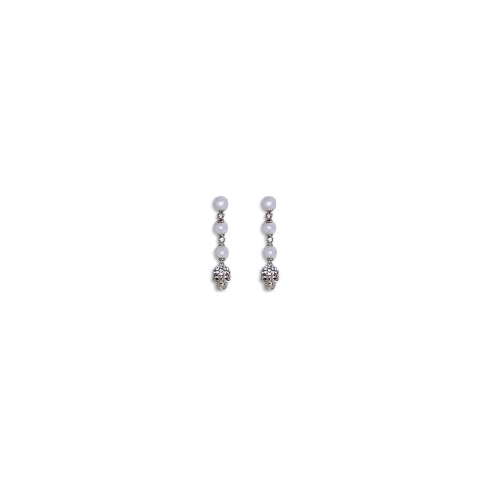 Alexander McQueen Skull pendant Earrings - One Size