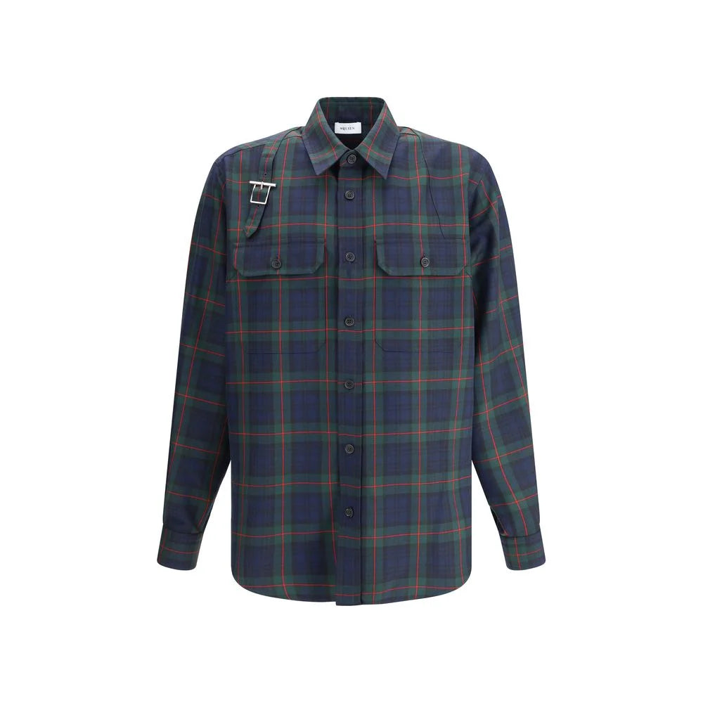 Alexander McQueen Tartan Shirt - 15.75