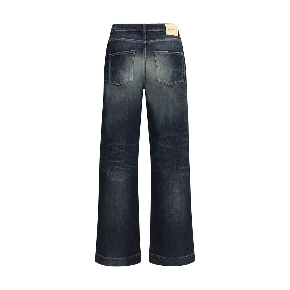 Alexander McQueen Vintage effect Jeans - Jeans