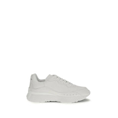 Alexander McQueen White Calf Leather Bos Taurus Chunky Sneakers - EU43/US10
