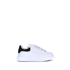 Alexander McQueen White Calf Leather Bos Taurus Platform Sneakers - EU37.5/US7.5