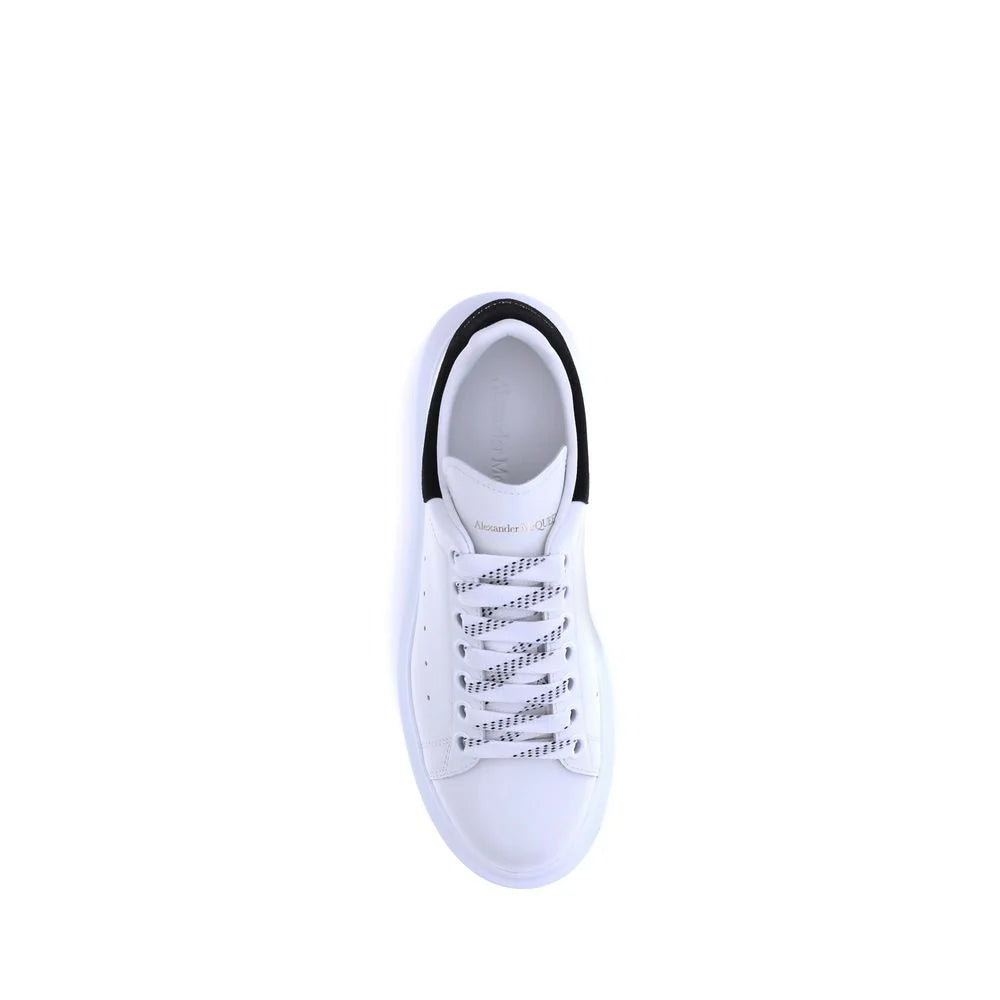 Alexander McQueen White Calf Leather Bos Taurus Platform Sneakers - EU37.5/US7.5