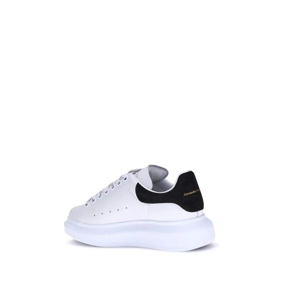 Alexander McQueen White Calf Leather Bos Taurus Platform Sneakers - EU37.5/US7.5