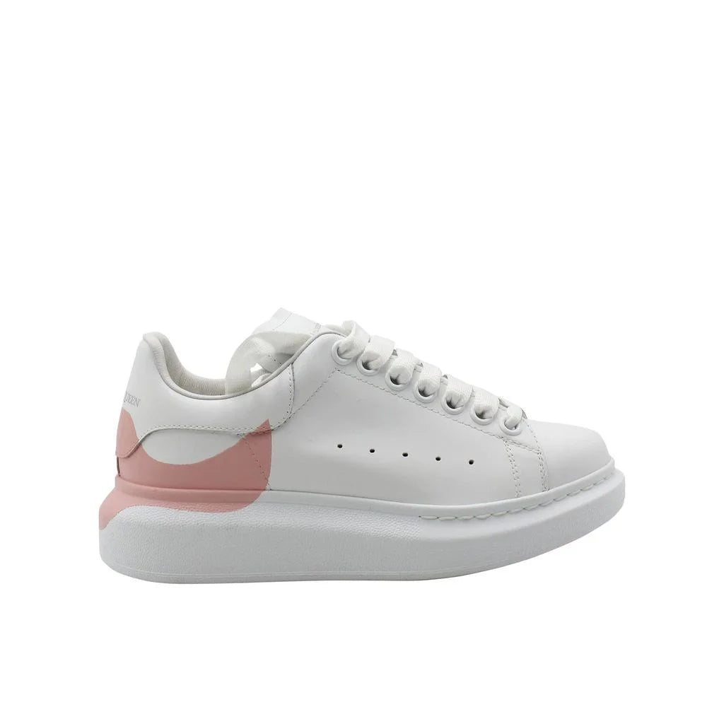 Sneakers chunky en veau blanc Alexander McQueen - EU35/US5