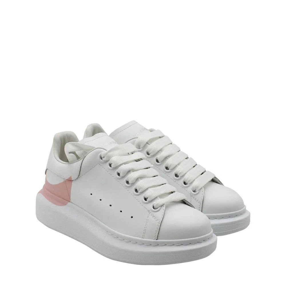 Sneakers chunky en veau blanc Alexander McQueen - EU35/US5