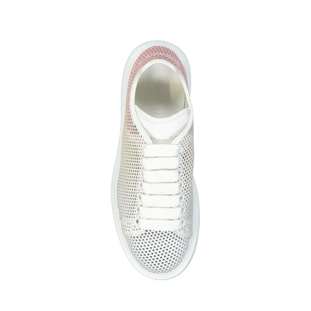 Alexander McQueen White Calfskin Low Top Sneakers - EU35.5/US5.5