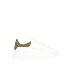 Alexander McQueen White Calfskin Low Top Sneakers - EU48/US15