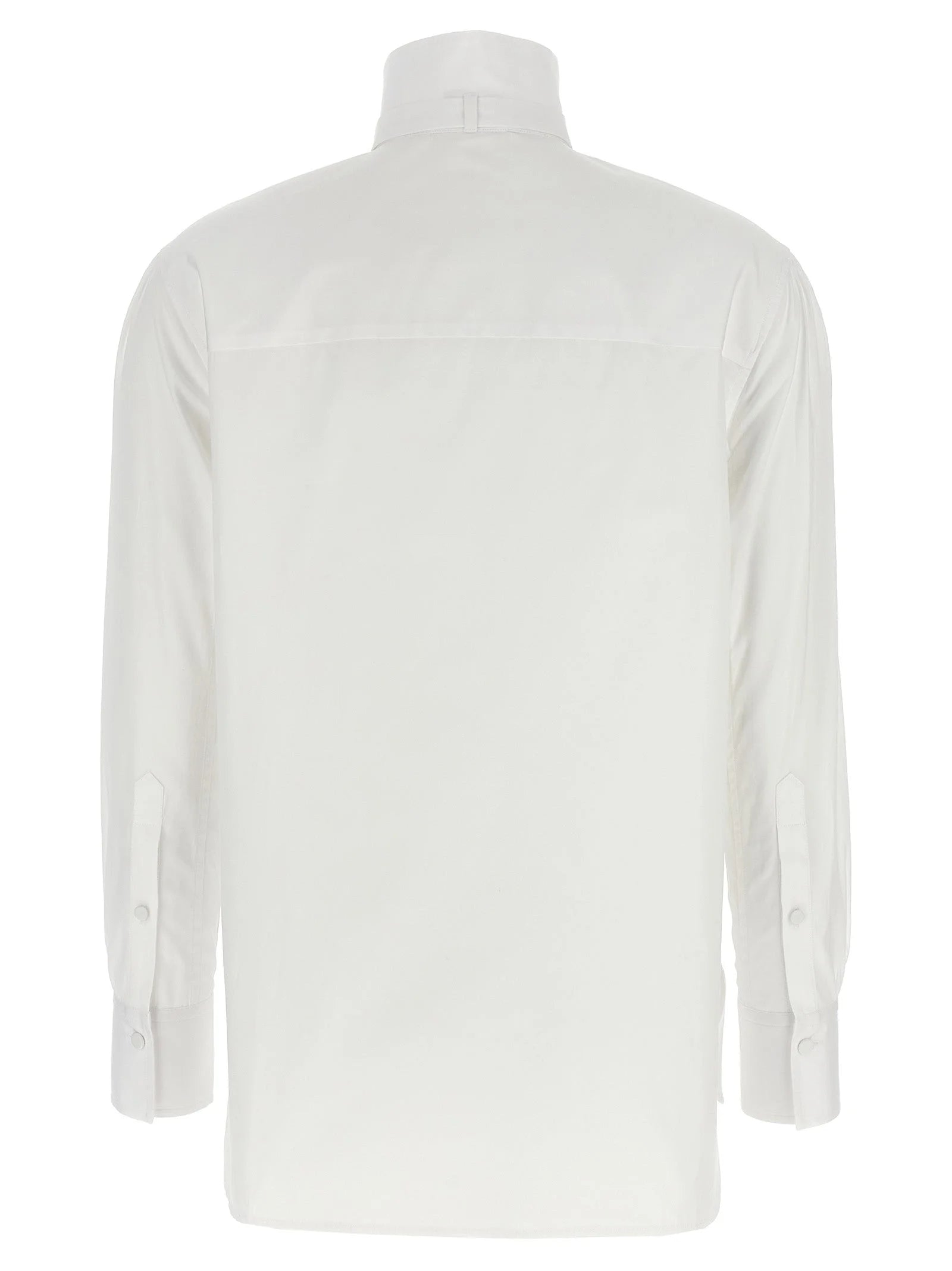 Alexander McQueen White Cotton Blouse - IT38