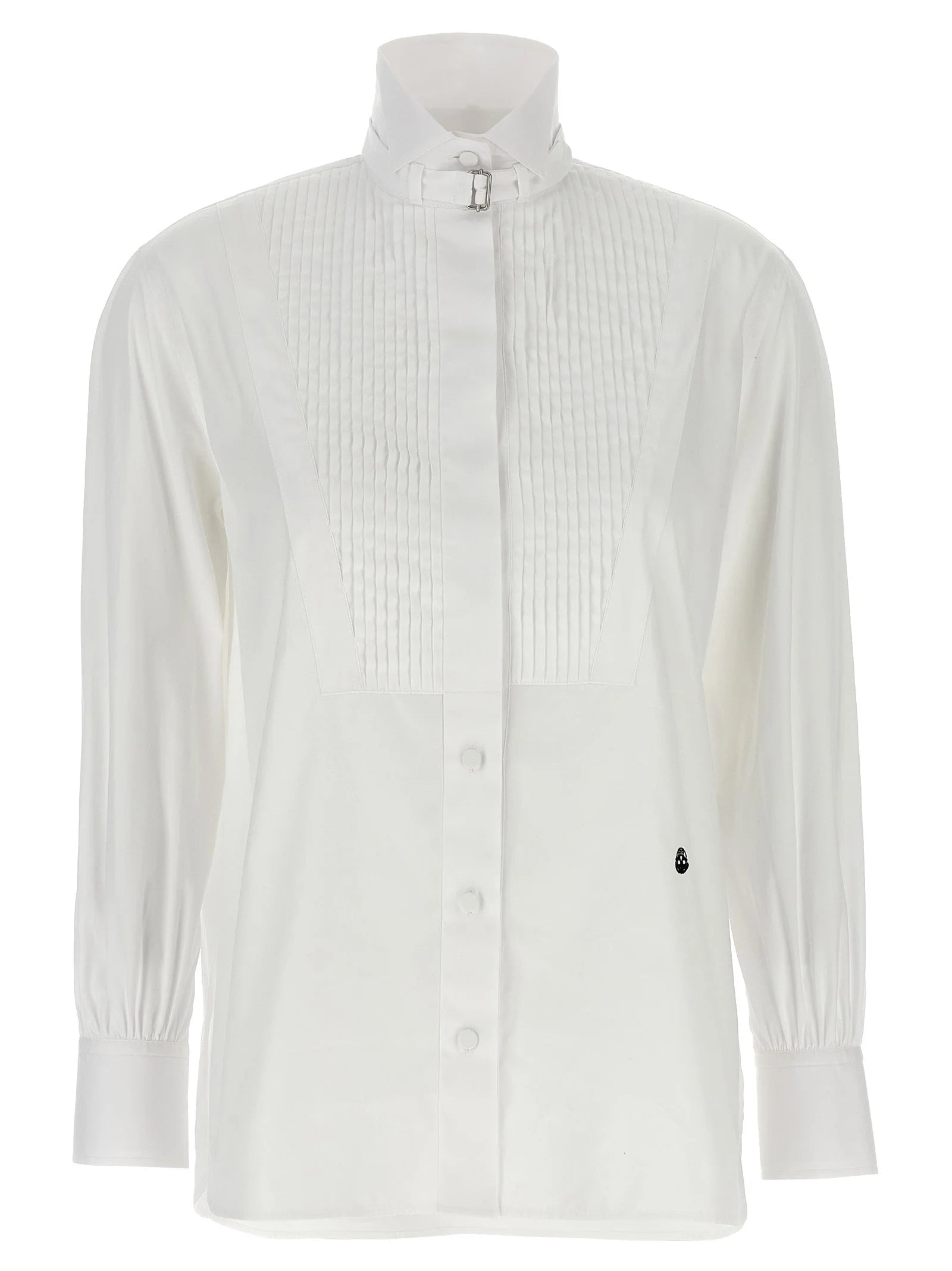 Alexander McQueen White Cotton Blouse - IT38