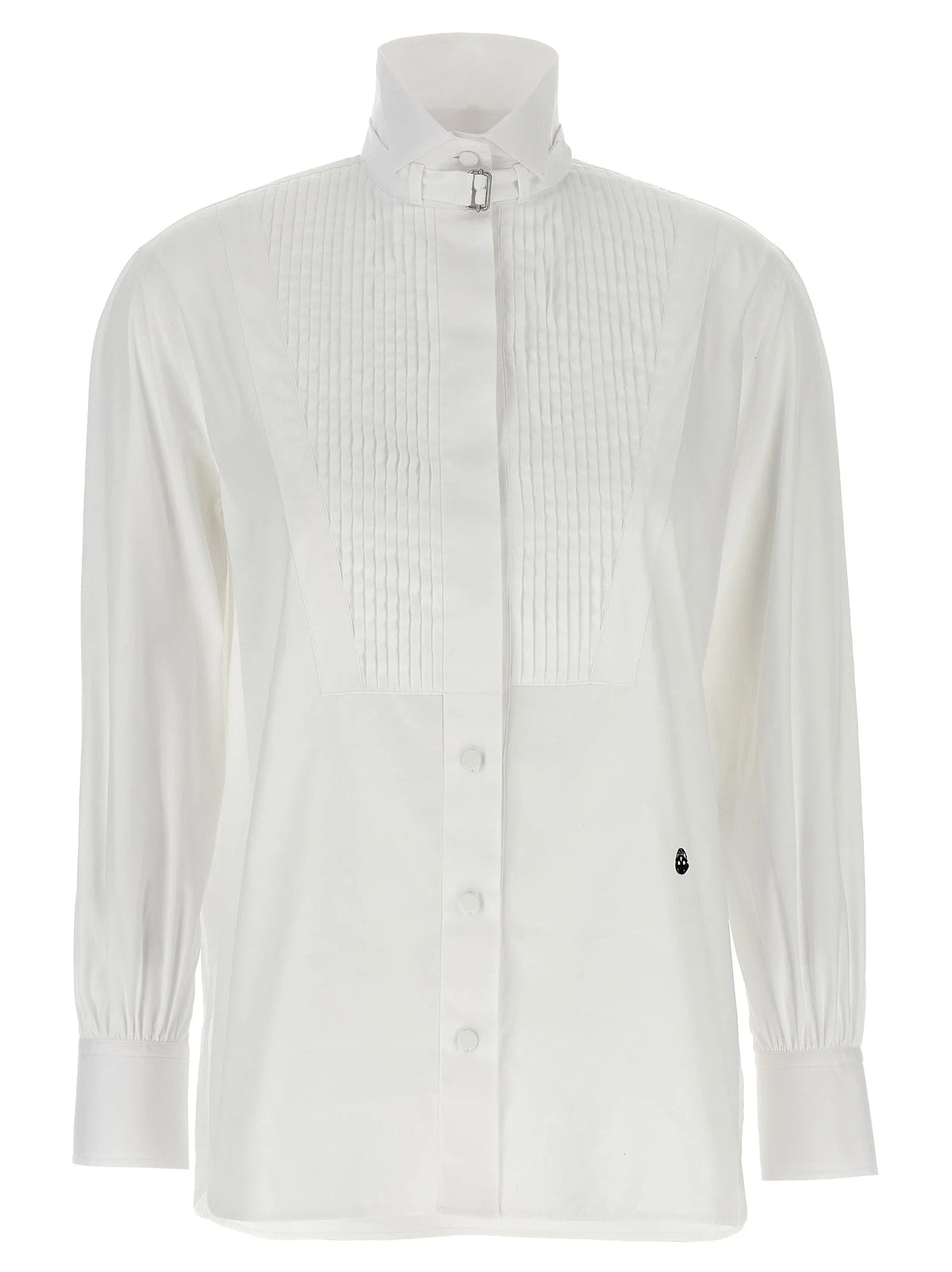 Alexander McQueen White Cotton Blouse - IT38