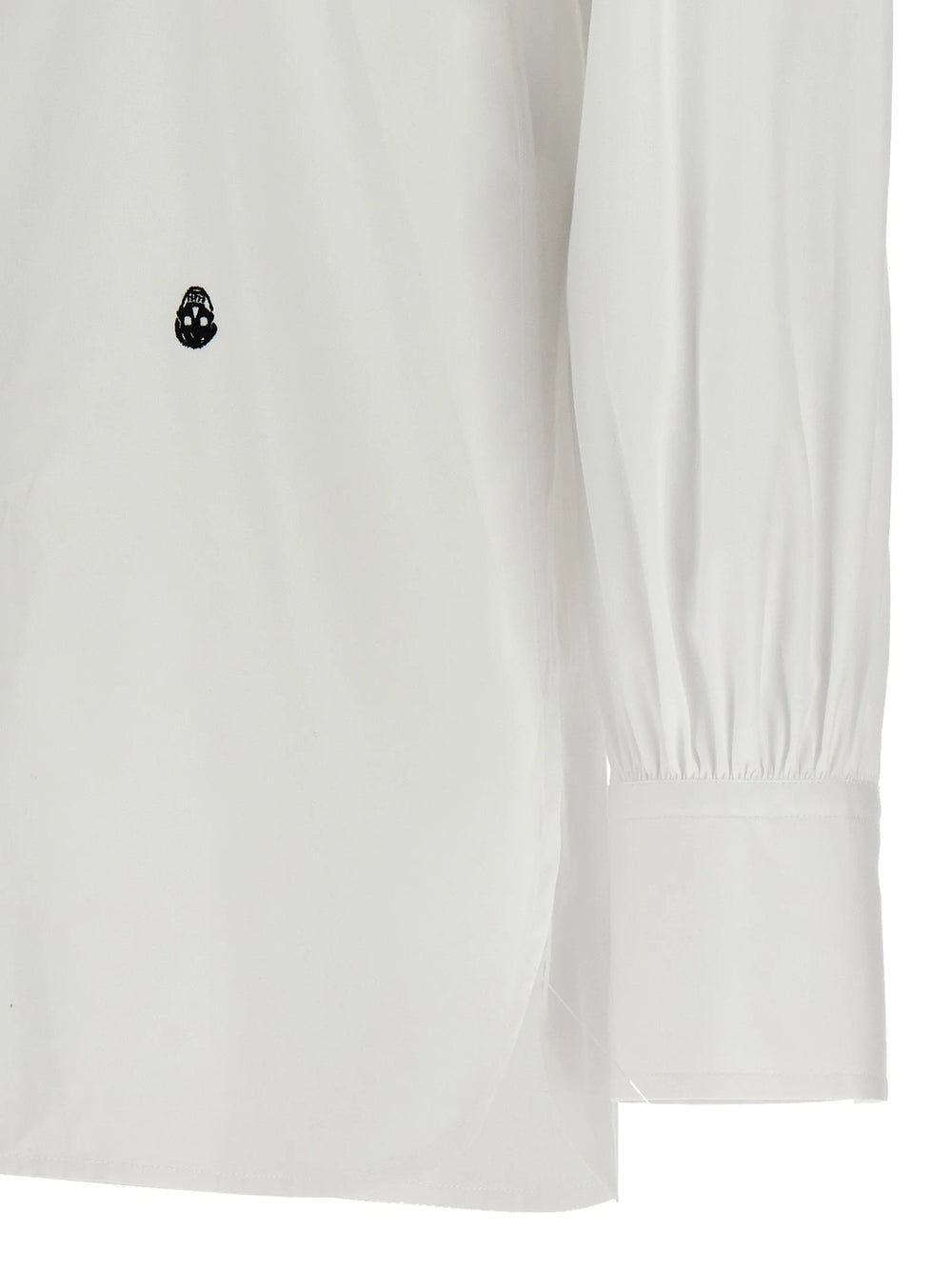 Alexander McQueen White Cotton Blouse - IT38