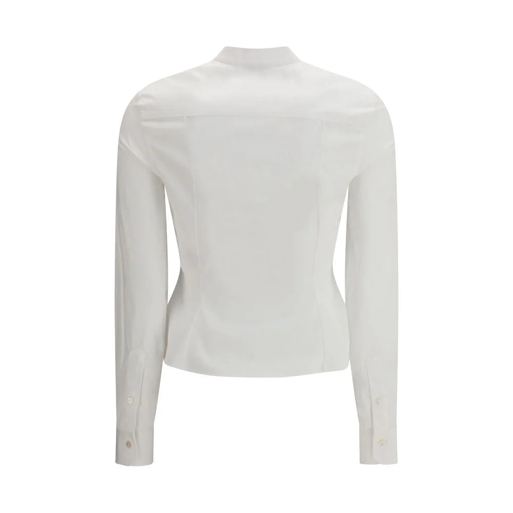 Alexander McQueen White Cotton Dress Shirt - IT44 | L