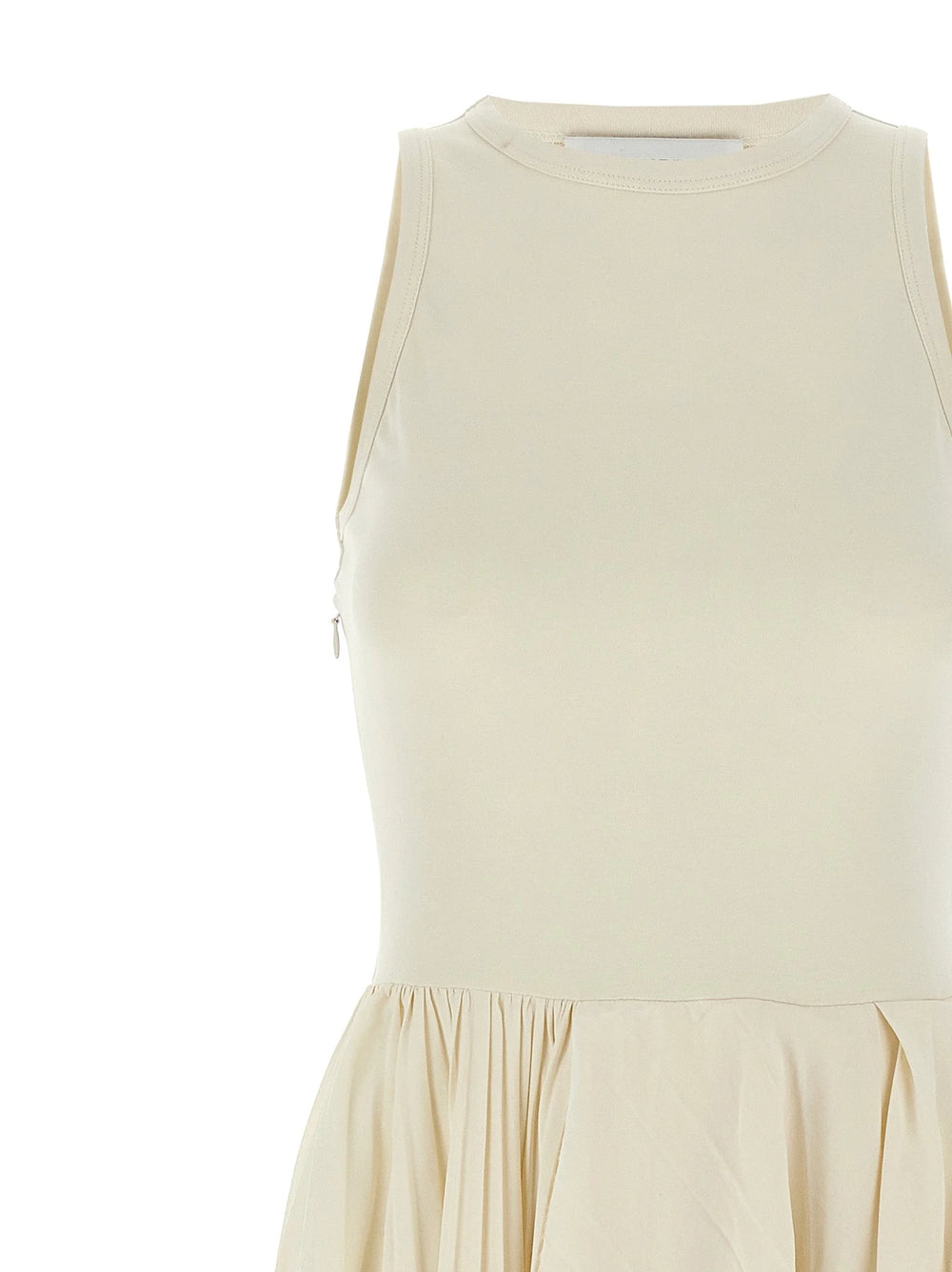 Alexander McQueen White Cotton Long Dress - IT38