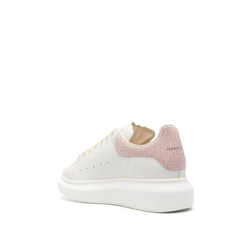 Alexander McQueen White Leather Chunky Sneakers - EU40/US10