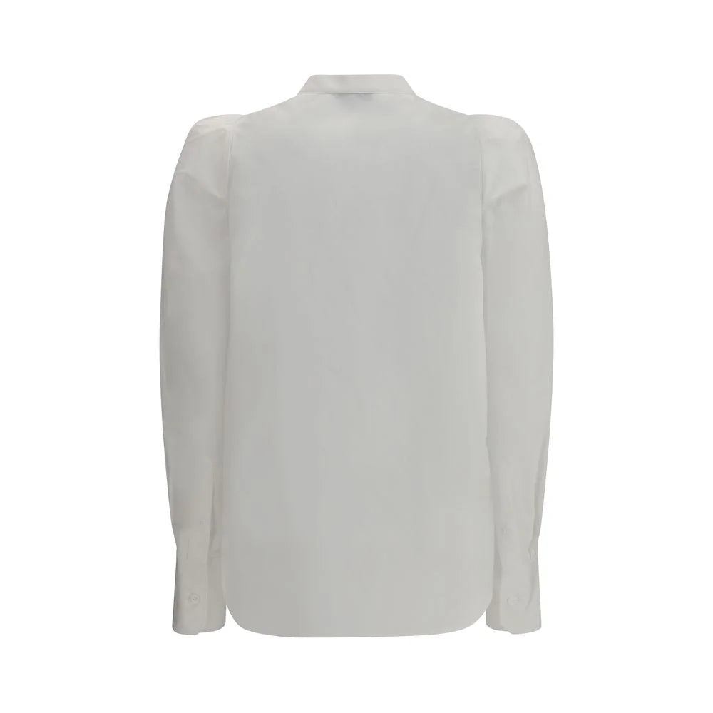 Alexander McQueen White Shirt with mandarin collar - Shirts