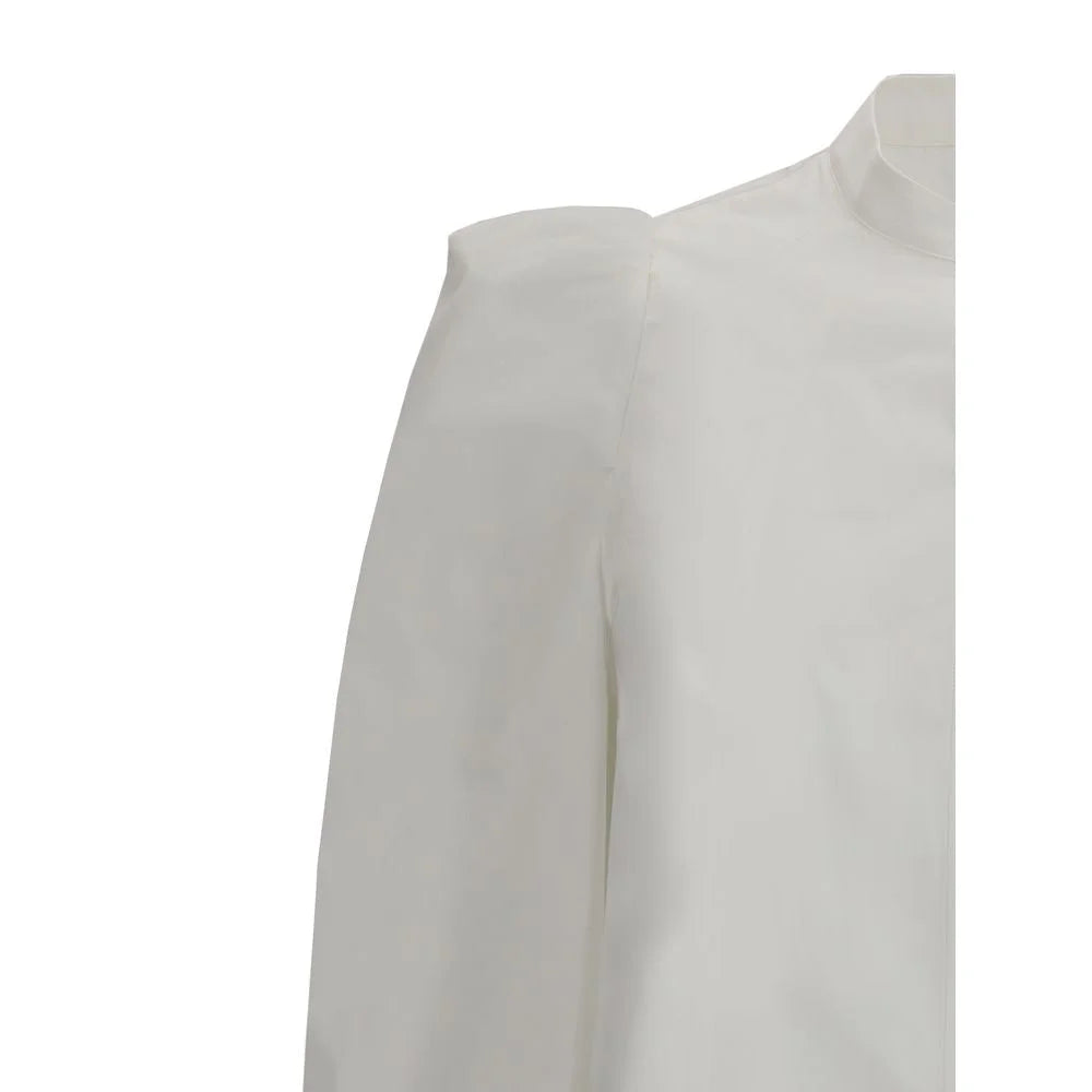 Alexander McQueen White Shirt with mandarin collar - Shirts