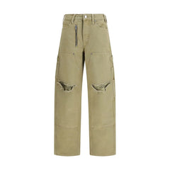 Alexander Wang Bicolor bomullscargobyxor