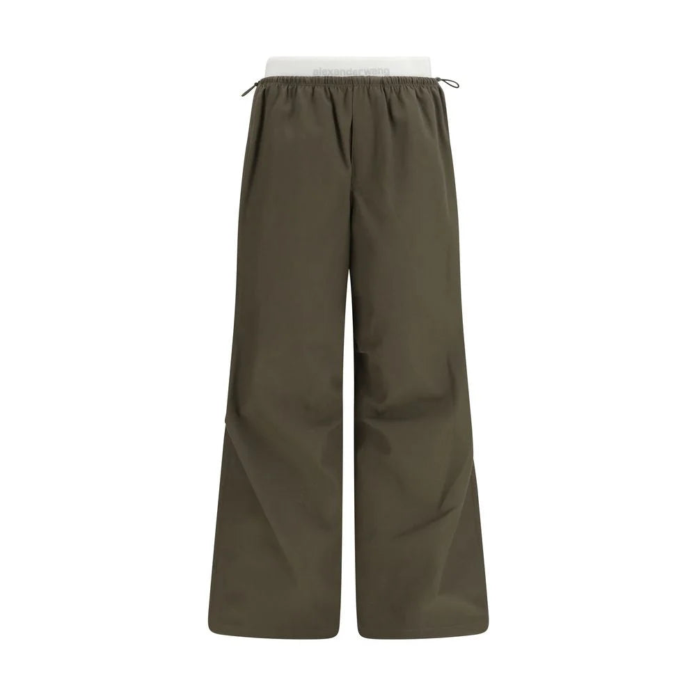Alexander Wang Bicolor Cotton Casual Pants