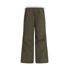 Alexander Wang Bicolor Cotton Casual Pants