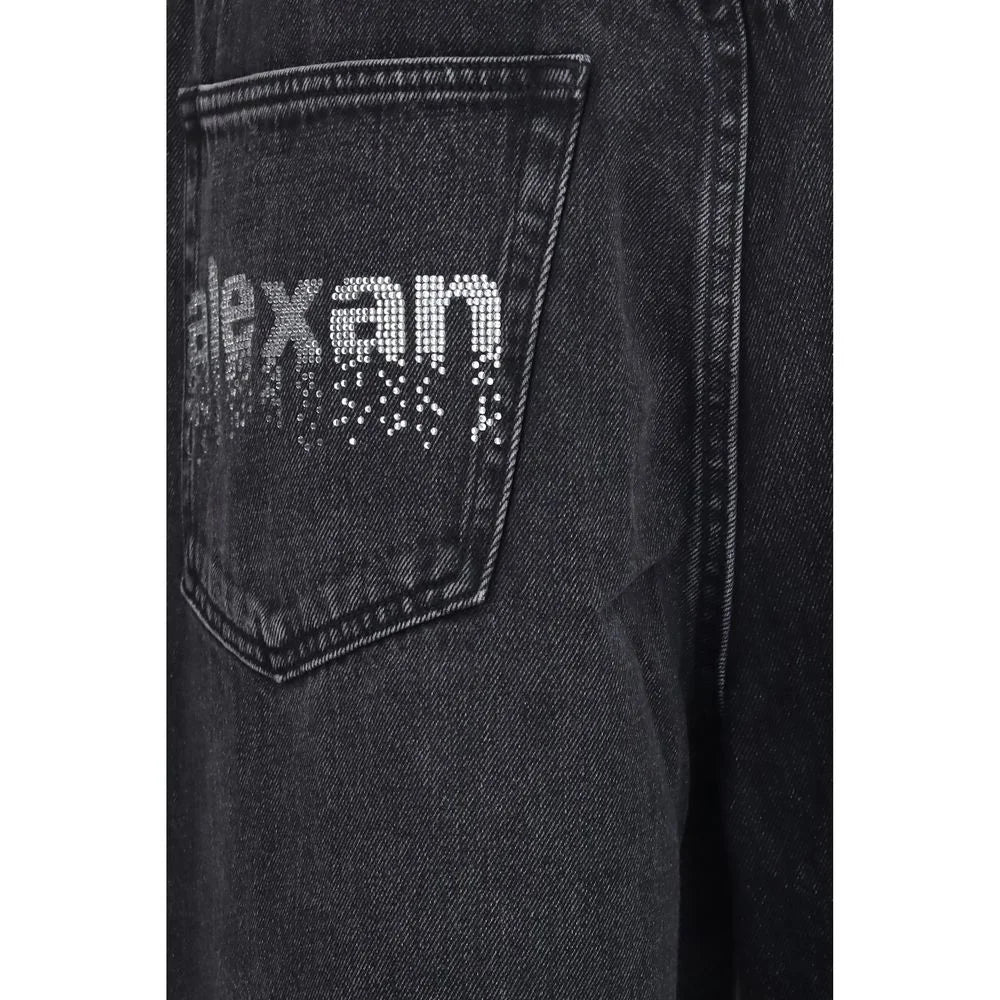 Alexander Wang Black Cotton Jeans Denim