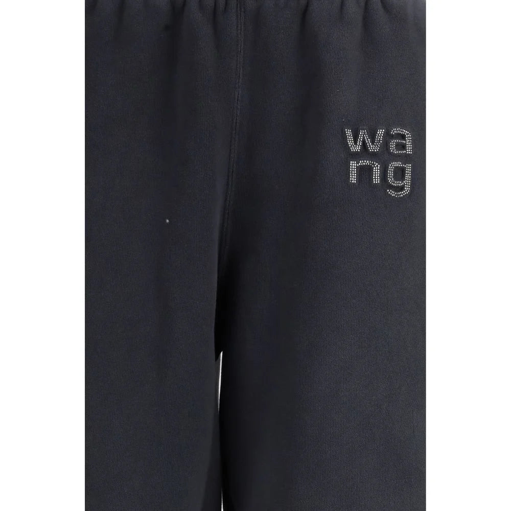 Alexander Wang Black Cotton Joggers (Workout Pants)