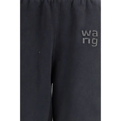 Alexander Wang Black Cotton Joggers (Workout Pants)