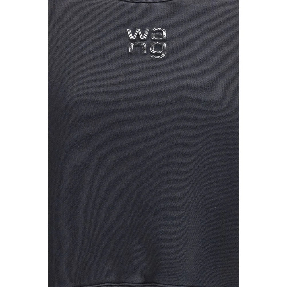 Alexander Wang Black Cotton Sweatshirt