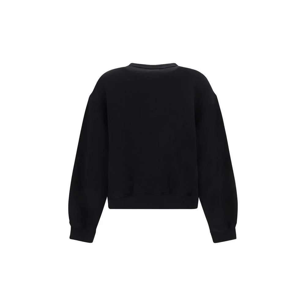 Alexander Wang Black Cotton Sweatshirt - Sweatshirts