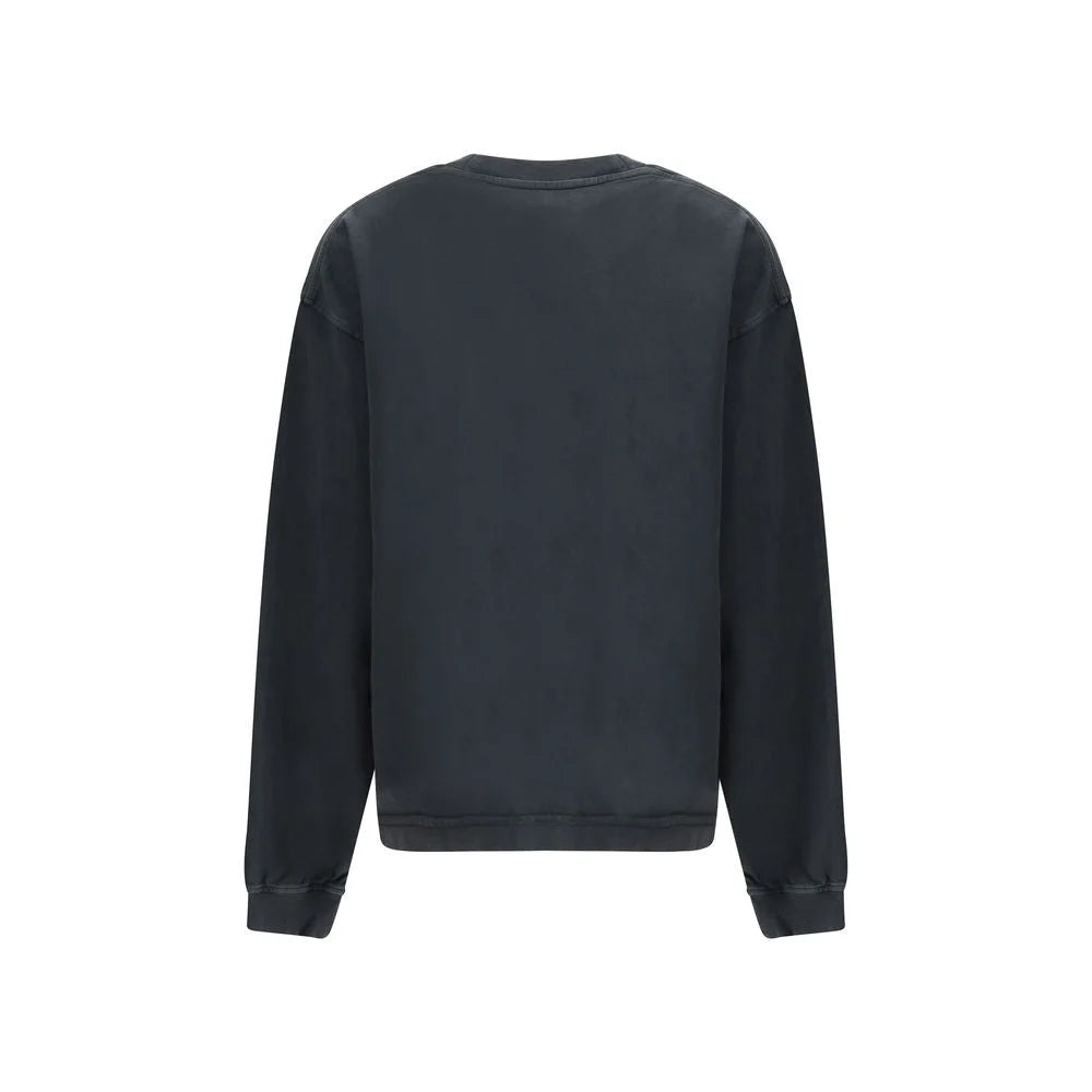 Alexander Wang Black Cotton Sweatshirt - XS