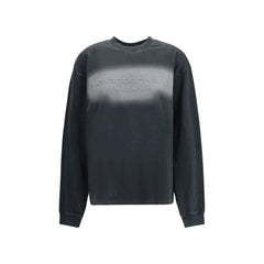 Alexander Wang Black Cotton Sweatshirt - XS