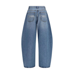 Alexander Wang Jeans de Algodão Azul Denim