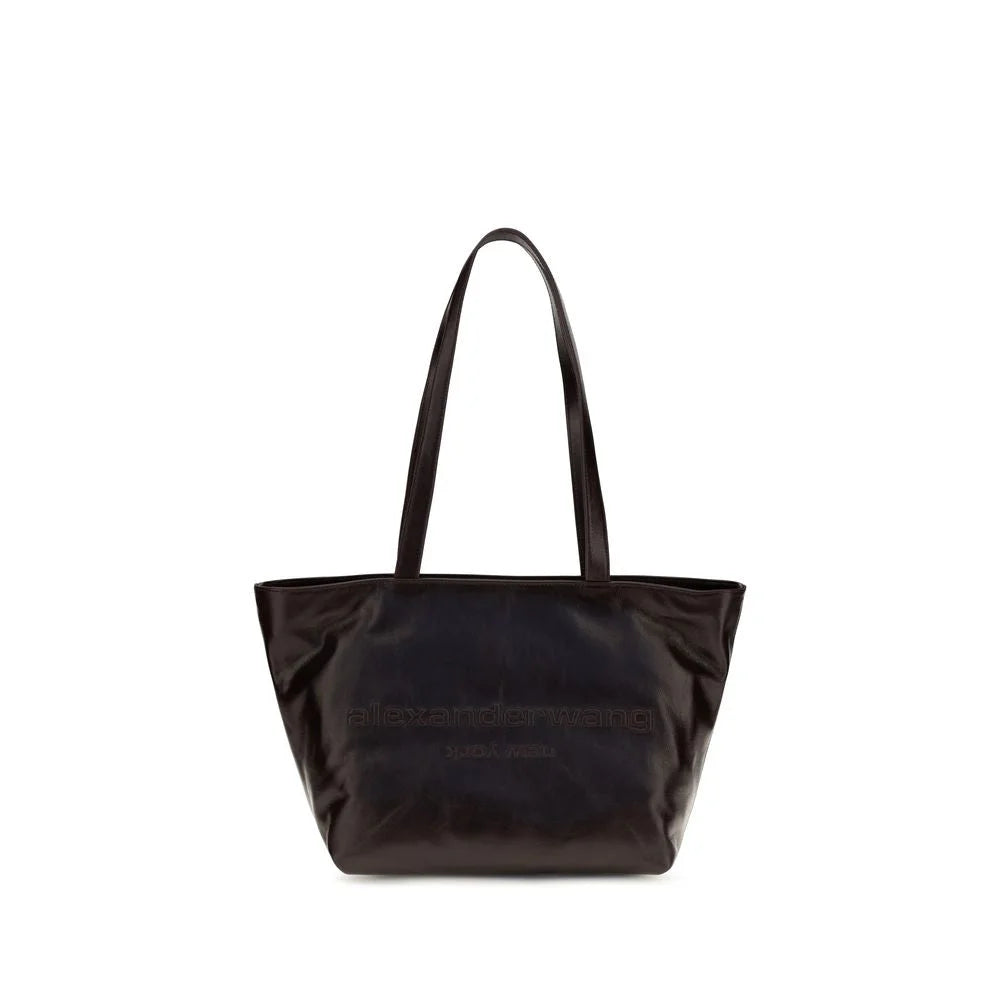 Alexander Wang Brown Calf Leather Bos Taurus Shoulder Bag