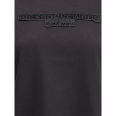 Alexander Wang Cotton T-Shirt with logo - M - T-Shirts